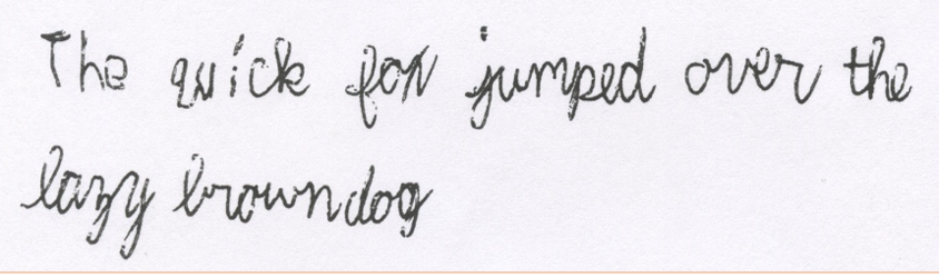 handwritten text on white paper